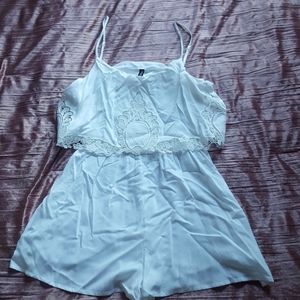 H&M Crochet Top Romper